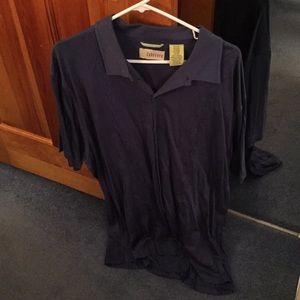 Cubavera Hawaiian shirt button up dress shirt